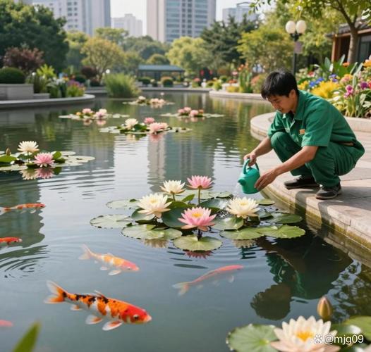 优先采用再生水,雨水等非常规水资源补充水景,替代自来水,可降低补水